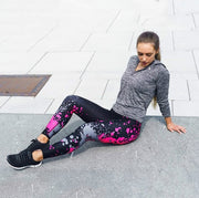 Women Leggings Printing Breathable