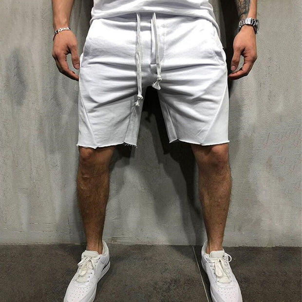 summer mens gym sports grey shorts