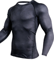 Compression Shirt Men Gym Running Shirt Quick Dry